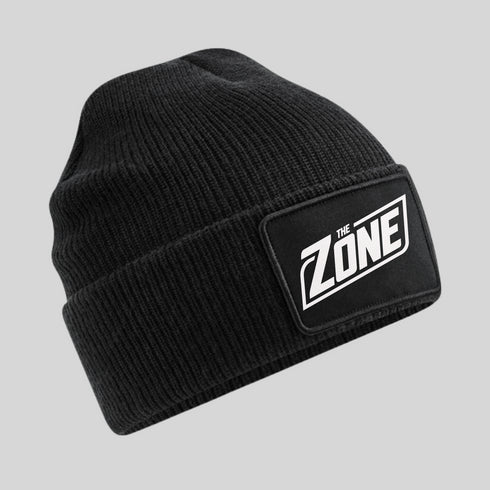 The Zone kötött sapka - Fehér logóval