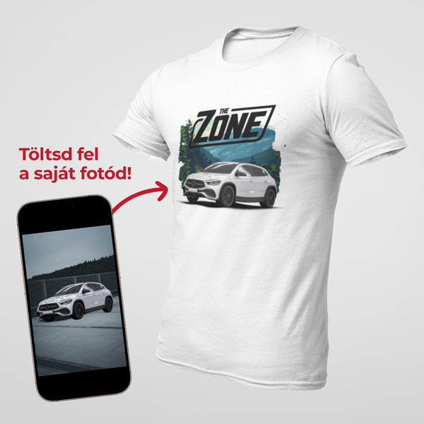 The Zone prémium póló - A saját autód fotójával