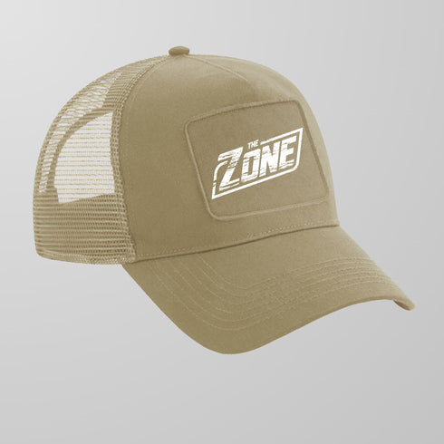 The Zone baseball sapka - Koptatott fehér logóval