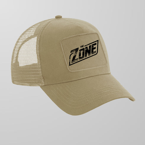 The Zone baseball sapka - Koptatott fekete logóval
