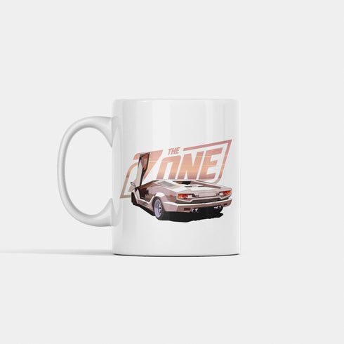 The Zone - Porcelán bögre - Countach