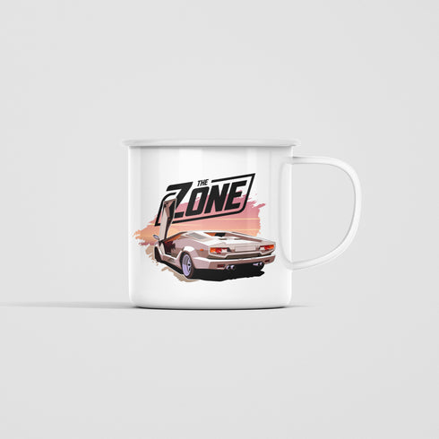 The Zone - Fém bögre - Countach Brush