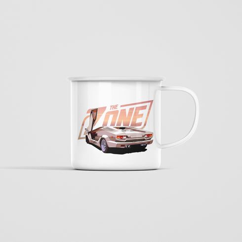 The Zone - Fém bögre - Countach