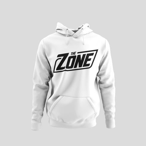 The Zone - Kapucnis pulcsi fekete logóval