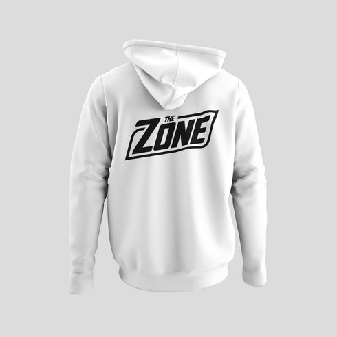 The Zone - Kapucnis pulcsi fekete hát és mellkas logóval