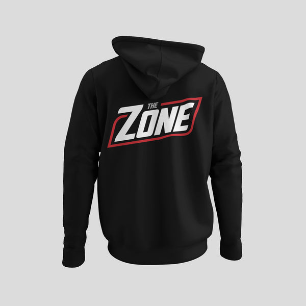 The Zone - Kapucnis pulcsi ZONE hát és mellkas logóval