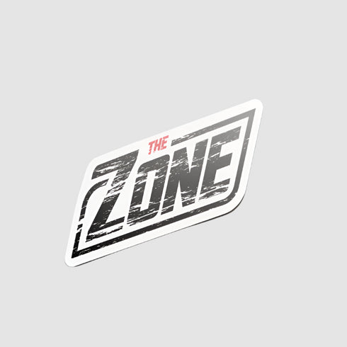 The Zone - Koptatott logós hűtőmágnes