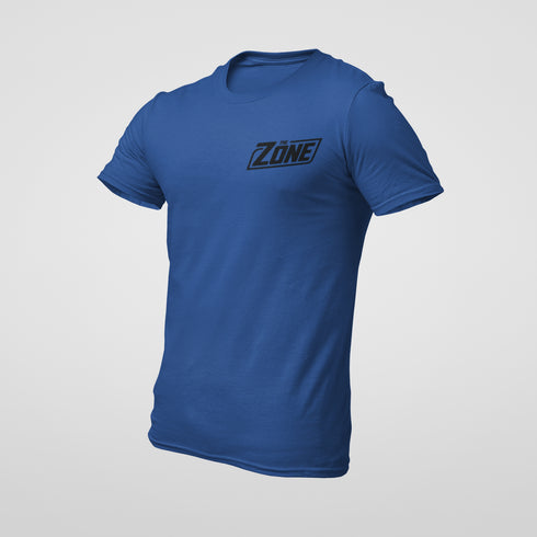 The Zone - Prémium póló fekete mellkas logóval