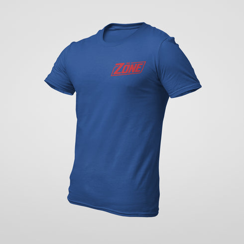 The Zone - Prémium póló piros mellkas logóval