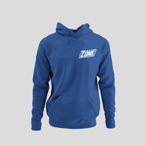 The Zone - Kapucnis pulcsi fehér mellkas logóval