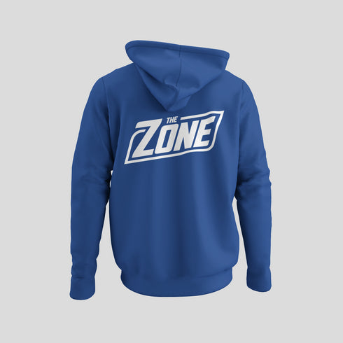 The Zone - Kapucnis pulcsi fehér hát és mellkas logóval