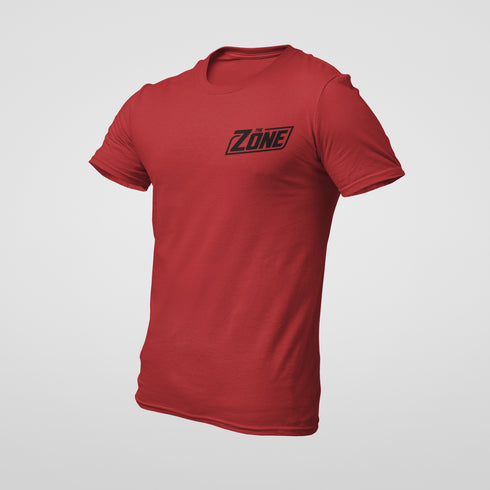 The Zone - Prémium póló fekete mellkas logóval