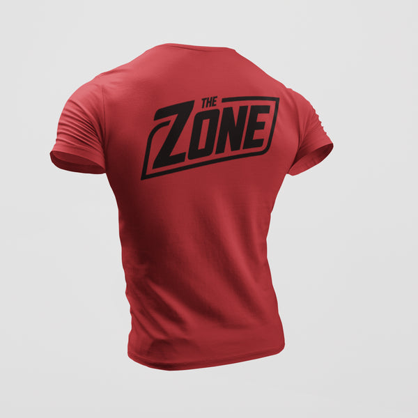 The Zone - Prémium póló fekete hát és mellkas logóval