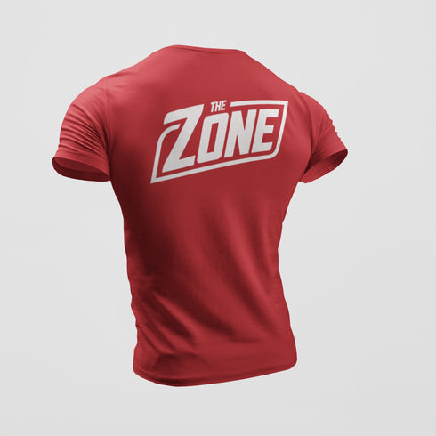 The Zone - Prémium póló fehér hát és mellkas logóval