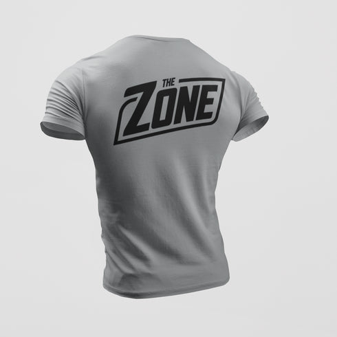 The Zone - Prémium póló fekete hát és mellkas logóval