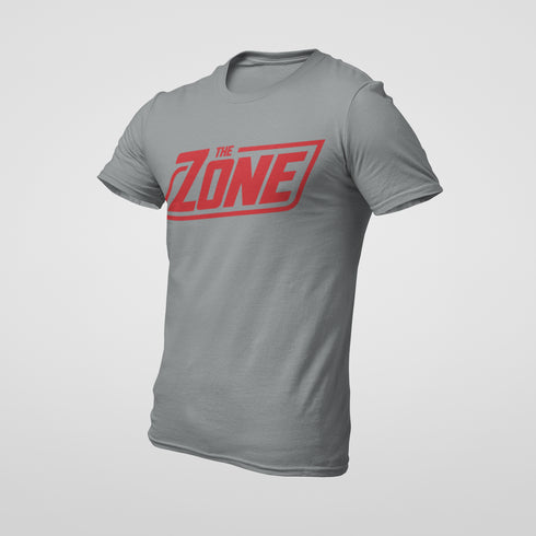 The Zone - Prémium póló piros logóval