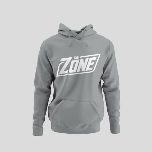 The Zone - Kapucnis pulcsi fehér logóval