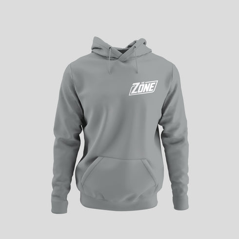 The Zone - Kapucnis pulcsi fehér mellkas logóval