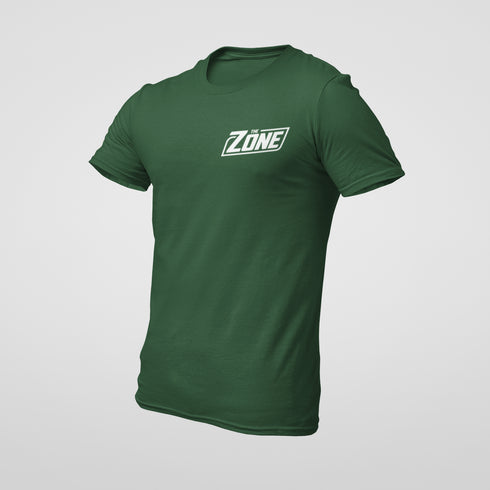 The Zone - Prémium póló fehér hát és mellkas logóval