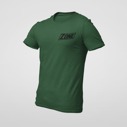 The Zone - Prémium póló fekete mellkas logóval