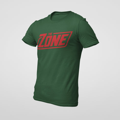 The Zone - Prémium póló piros logóval