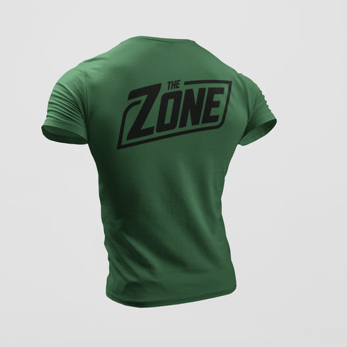 The Zone - Prémium póló fekete hát és mellkas logóval