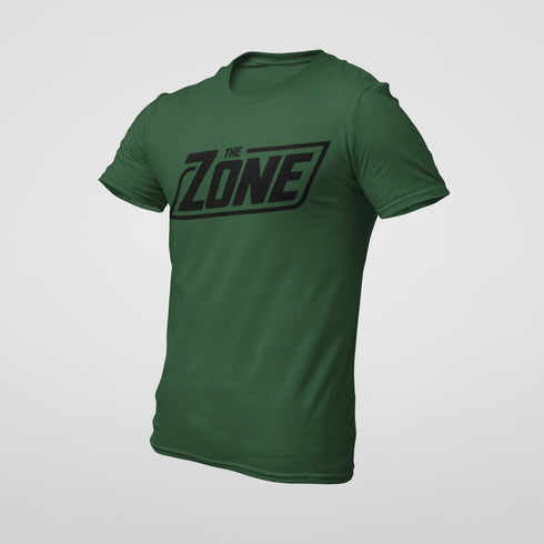 The Zone - Prémium póló fekete logóval