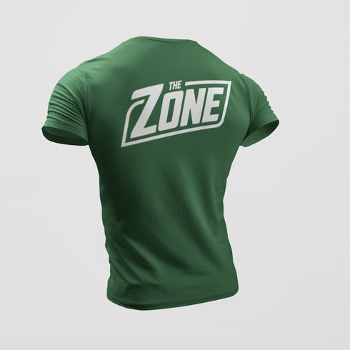 The Zone - Prémium póló fehér hát és mellkas logóval