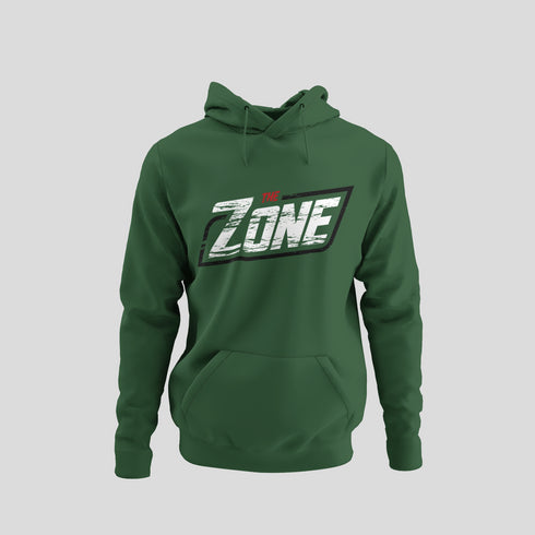 The Zone - Kapucnis pulcsi koptatott ZONE logóval