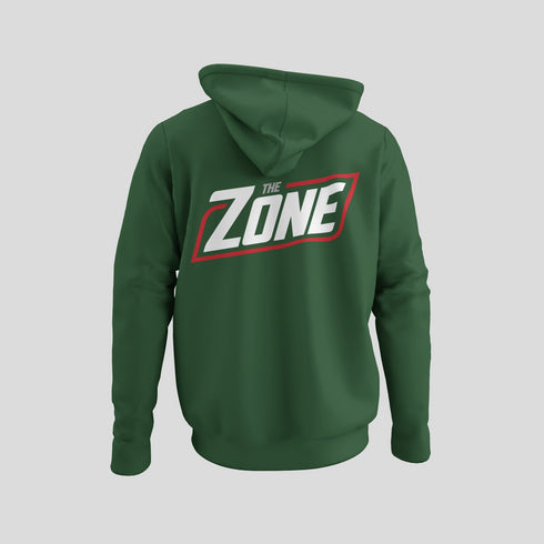 The Zone - Kapucnis pulcsi ZONE hát és mellkas logóval